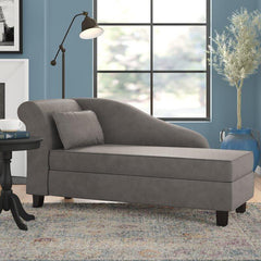 Wooden Twist Spacious Storage Solid Wood Couch Chaise Lounge - WoodenTwist