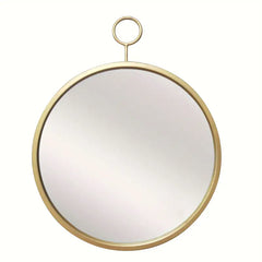Wall-mounted round mirror 