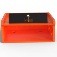 Wooden Beautiful Design Set Top Box Wall Shelf - WoodenTwist