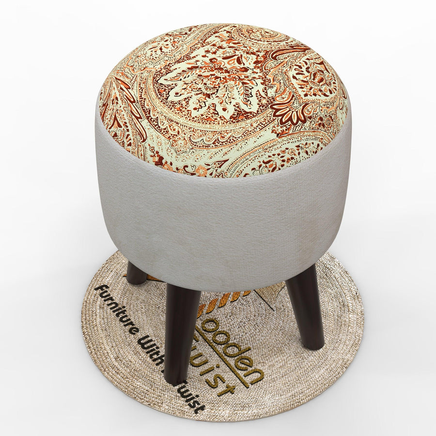 Brown and Cream Velvet