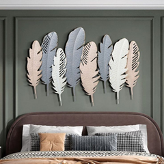 Modern Decorative leafe Design Metal Wall Art