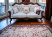 Handmade Royal Antique Golden Finish Carved Sofa (3 Seater) - WoodenTwist