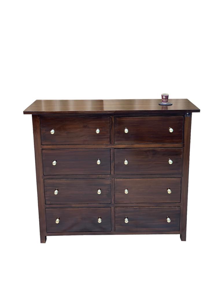 Handicrafts Multipurpose Sideboard Chest (8 Drawers) - WoodenTwist