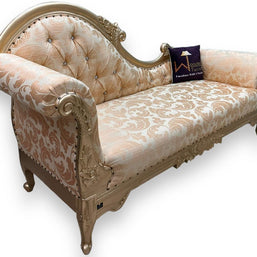 Golden Leaf Chaise Lounge
