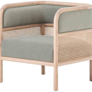 Natural Cane Panel Sofa