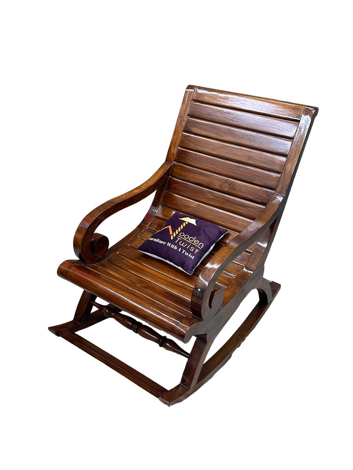 Sheesham Wood Rocking Chair