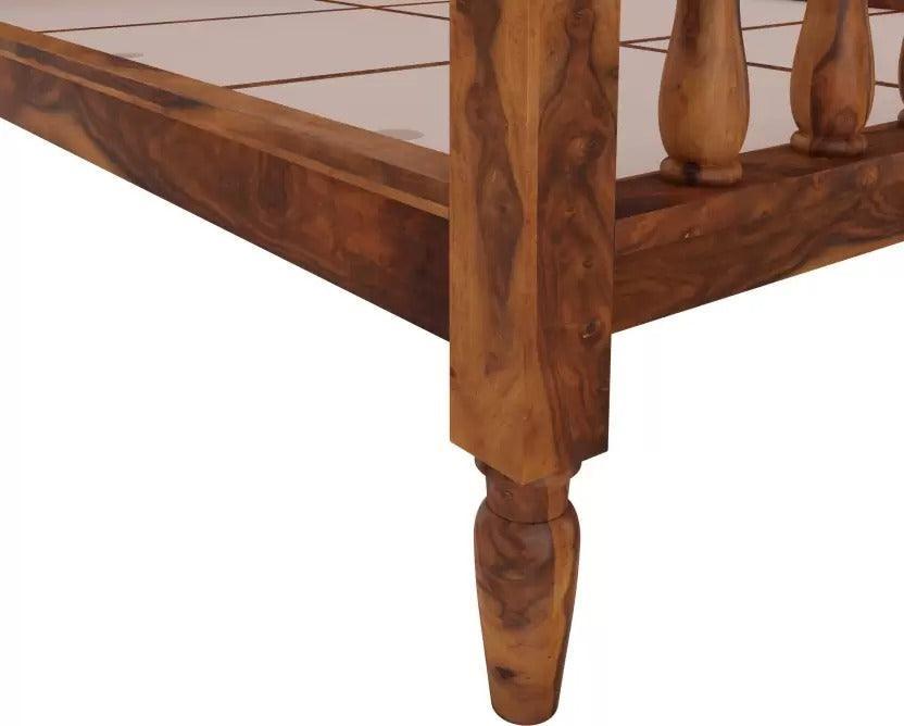 Rich natural brown finish