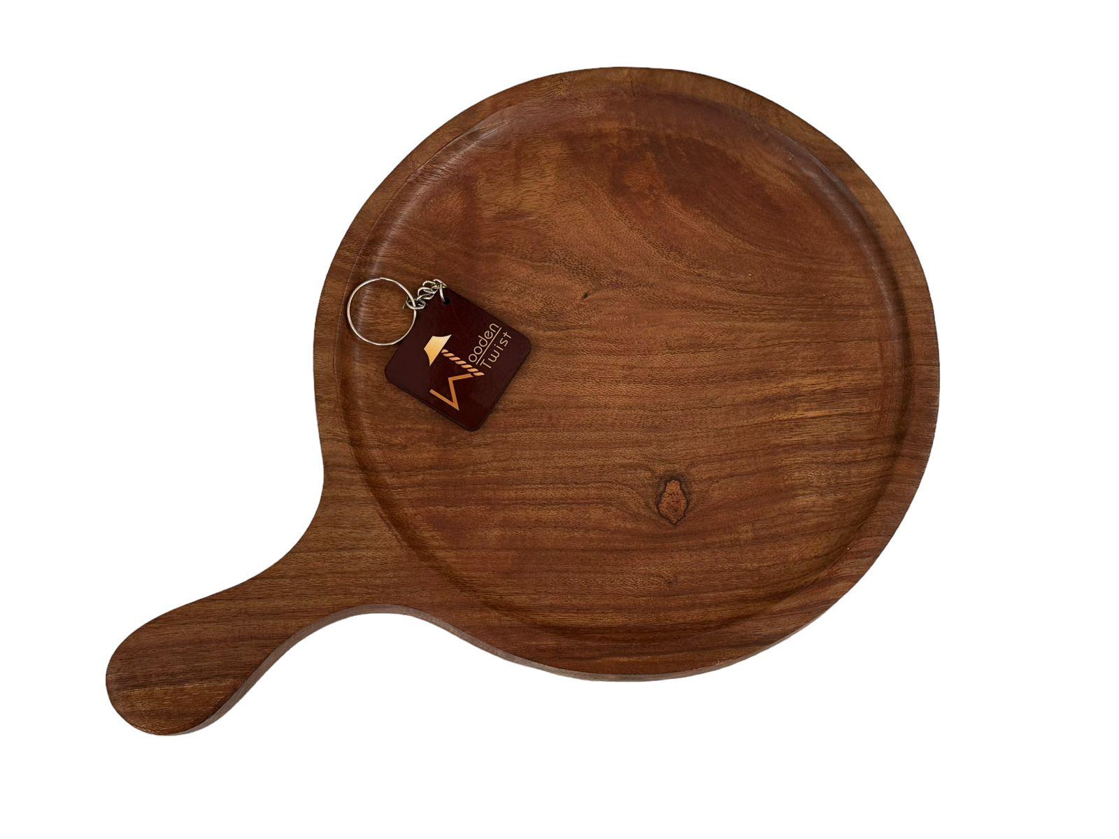 Elegant Wooden Serving Dish