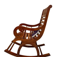Honey Finish Rocking Chair