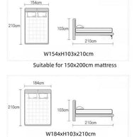 Wooden Twist Attractive Modernize Boucle Upholstery Bed for Luxury Bedroom - WoodenTwist
