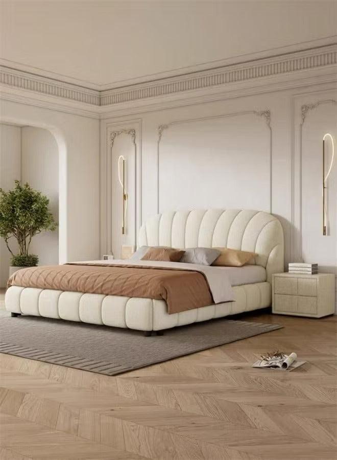 A cosy upholstered headboard for restful nights