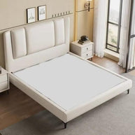 Wooden Twist Italian Minimalism Modernize Leatherette Upholstery Bed for Luxury Bedroom - WoodenTwist