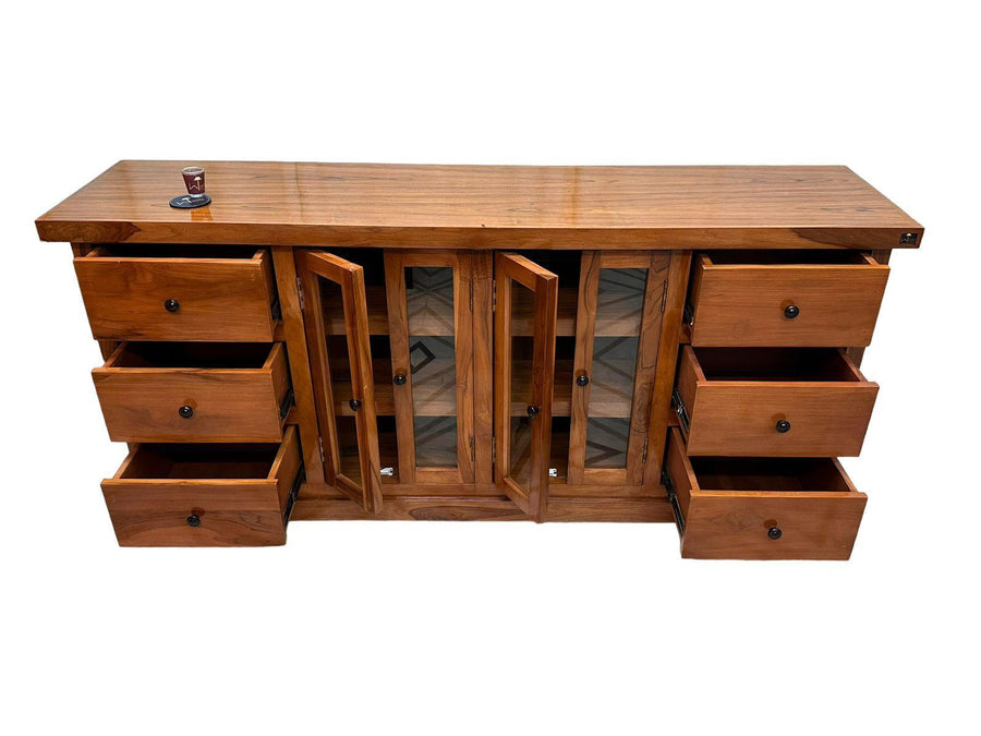 Vintage Teak Wood Finish