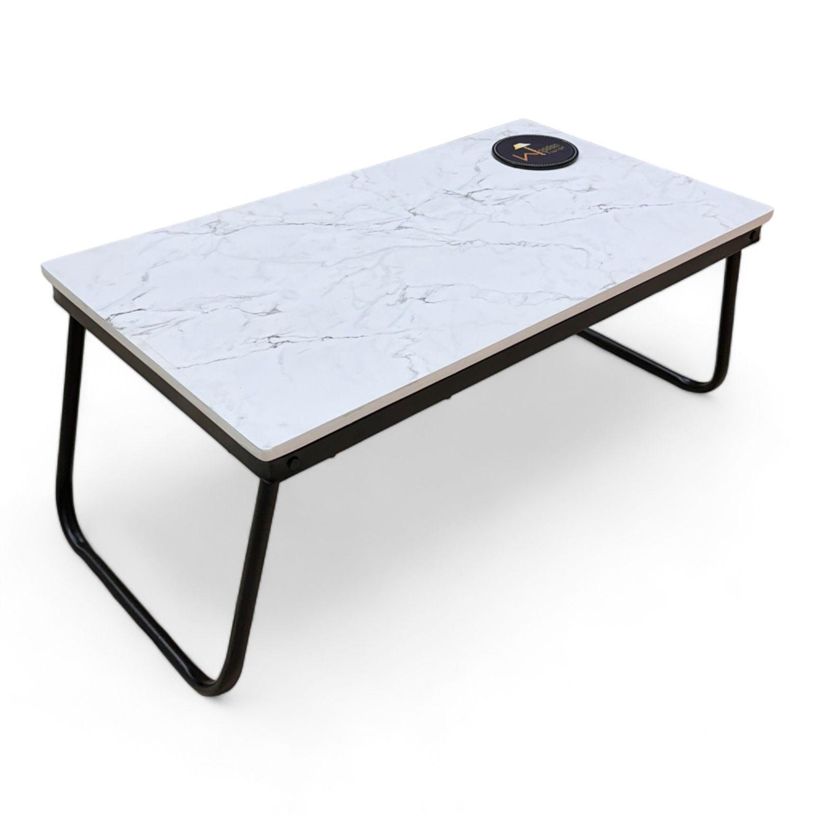 Marble Top Laptop Table