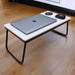 Marble Top Laptop Table