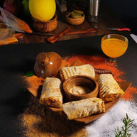 Wooden Twist Serving Platter Wooden Snack Tray