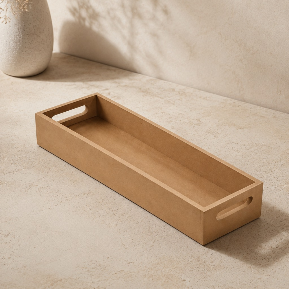 Wooden Twist Stylish Handles, Serving Tray