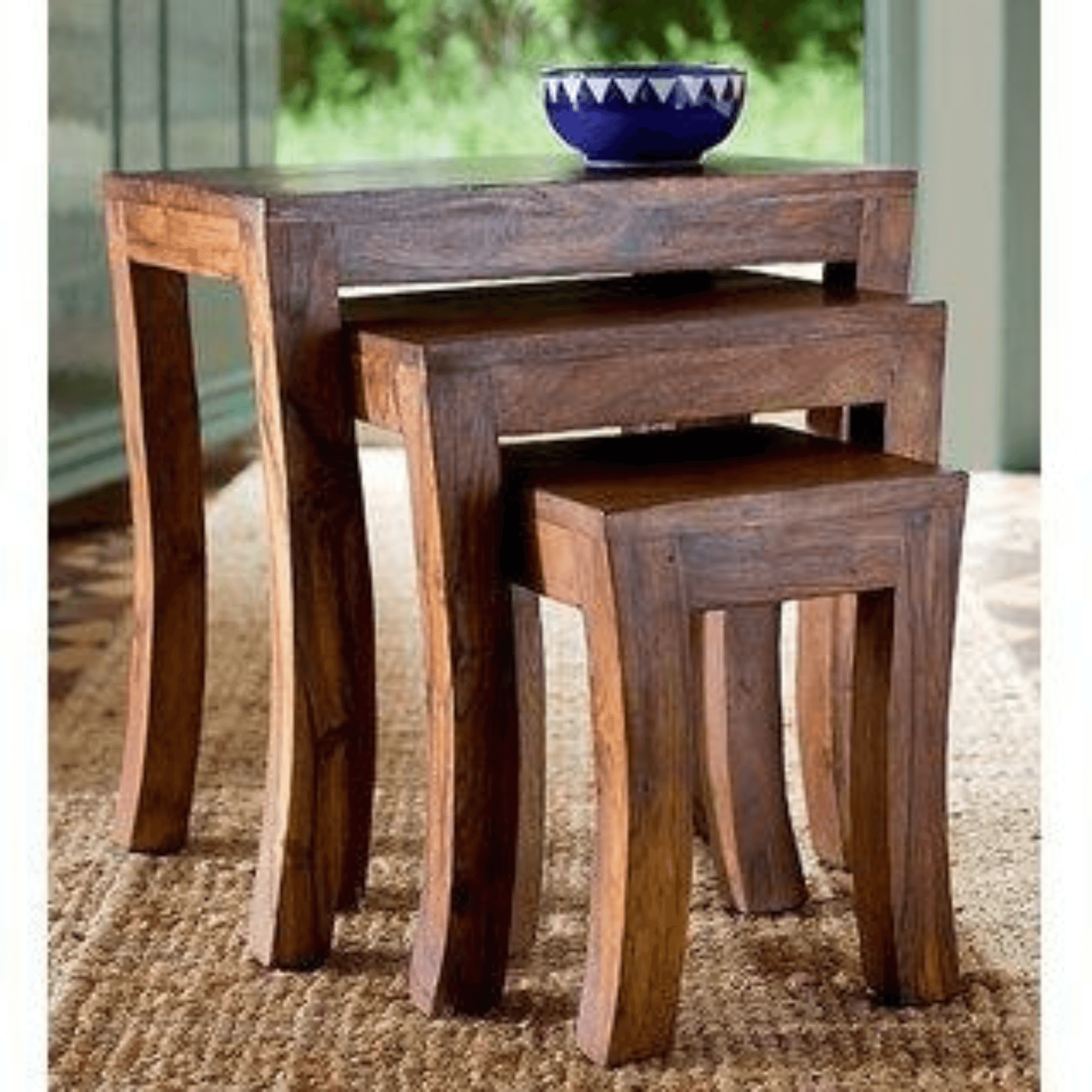 Wooden Twist Versatile Home Décor End Table