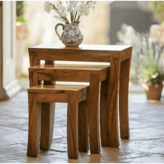 Wooden Twist Versatile Home Décor End Table