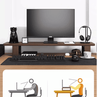 Clean and Organized Workspace - Wooden Twist India