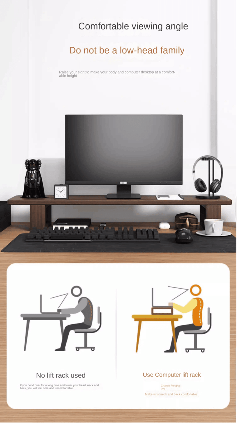 Clean and Organized Workspace - Wooden Twist India