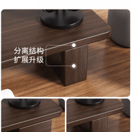 Stable Load Bearing - Walnut Monitor Riser
