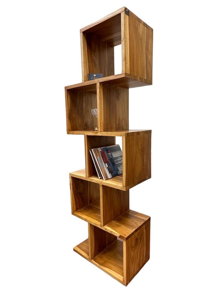 Wooden Twist Book Shelf