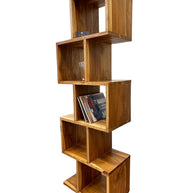 Wooden Twist Book Shelf
