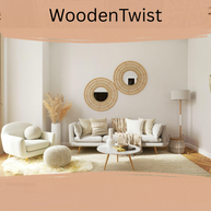 Wooden Handmade Charming Mid Century Modern Sofa Set 3+1 (Light Grey) - WoodenTwist