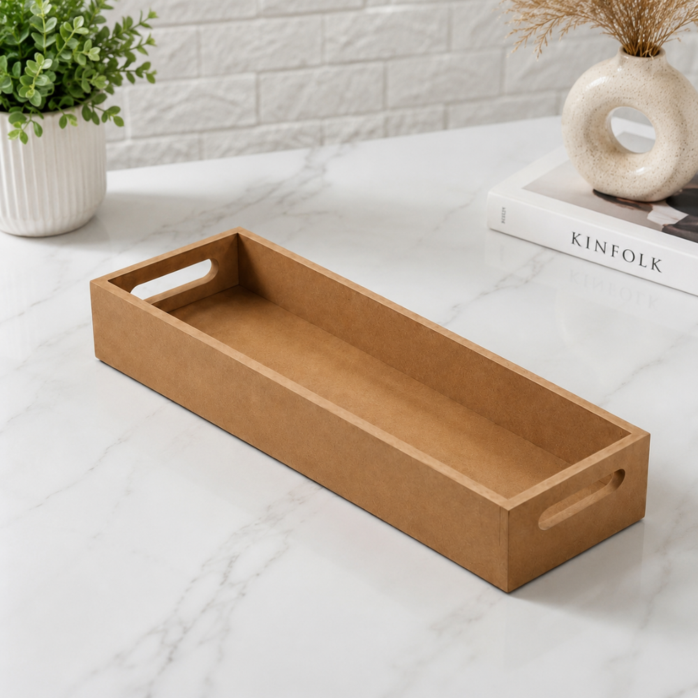 Wooden Twist Stylish Handles, Serving Tray