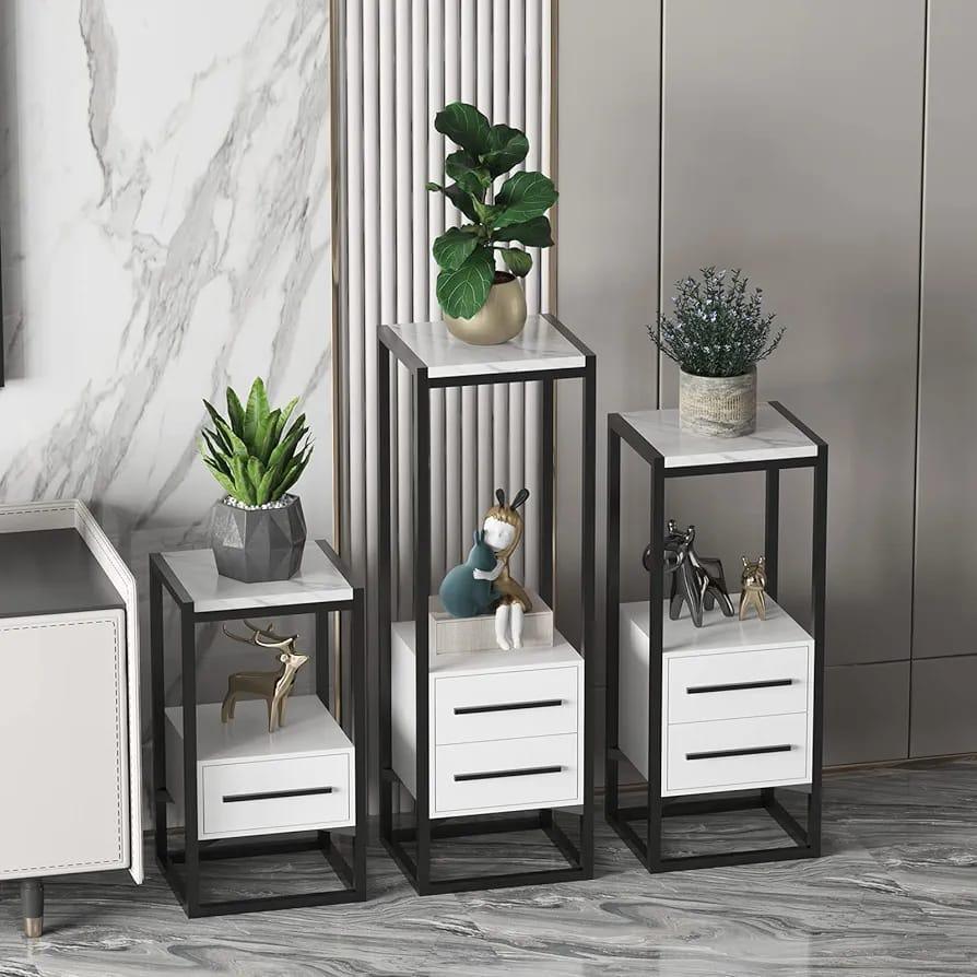Black Iron, White Marble