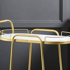 Two Tier Serving Cart for Entertaining