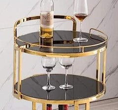 Stylish and Elegant Design Serving Trolley