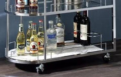 Luxurious Marble Bottom Shelf