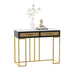 Chic Console Table - Easy-to-Clean Surface