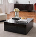 PALERMO Coffee Table With BLACK Marble Finish - WoodenTwist