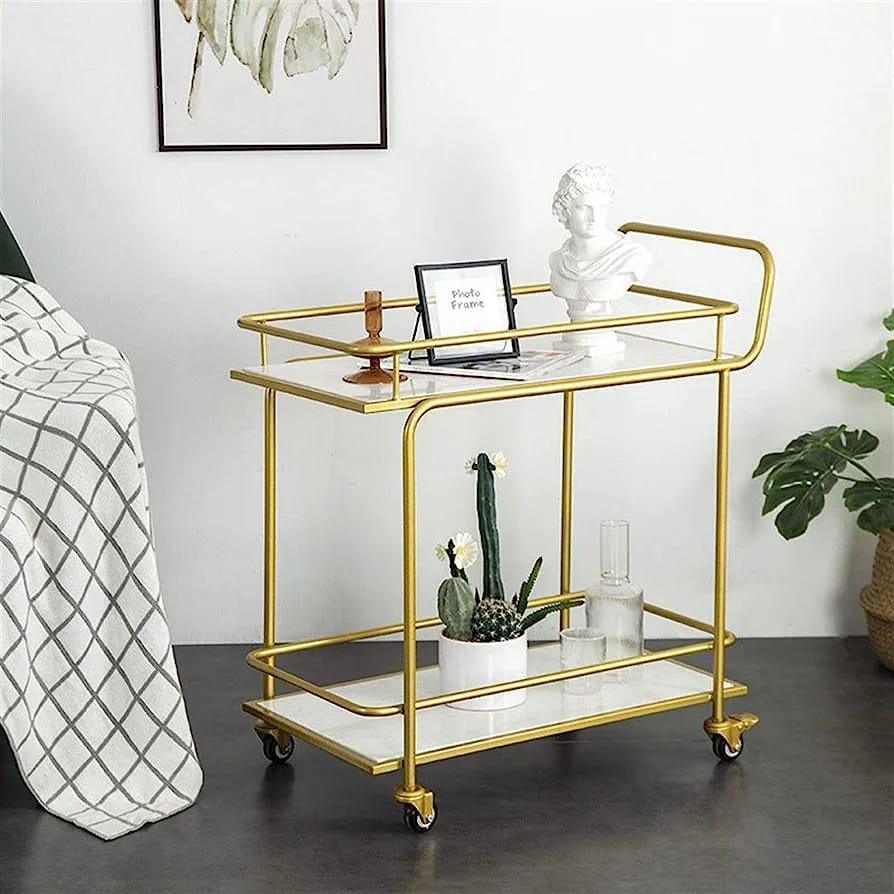 Two tiers for serving and display