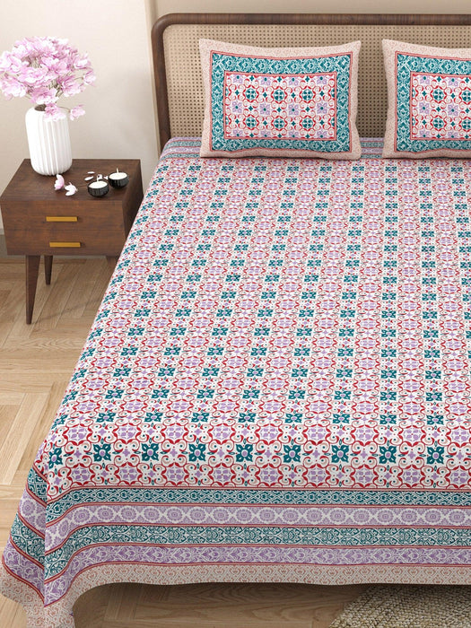 Handcrafted Cotton Bed Sheet