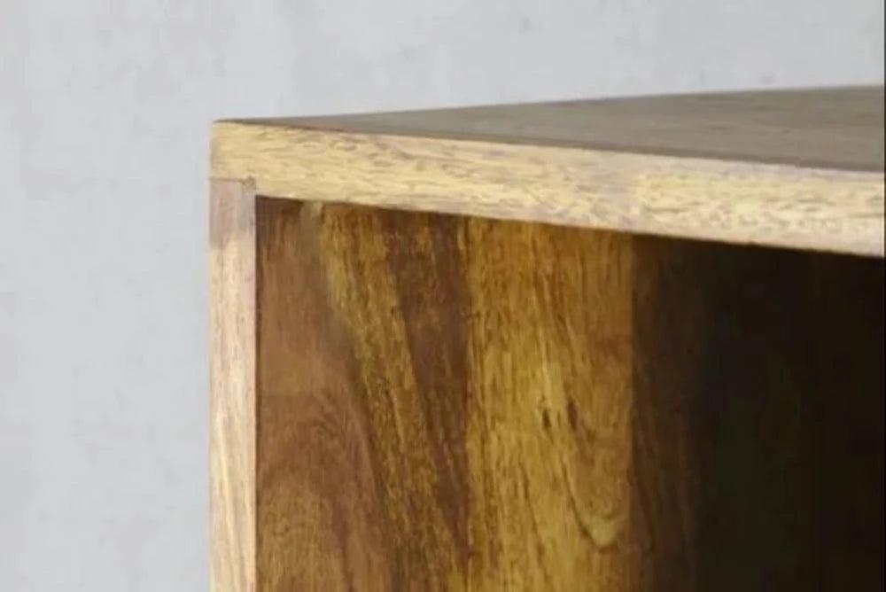 Wooden ZigZag Book Shelf - WoodenTwist