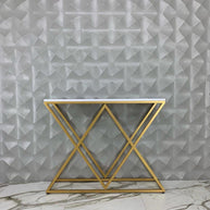 Rectangular console table