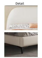 Wooden Twist Attractive Modernize Boucle Upholstery Bed for Luxury Bedroom - WoodenTwist