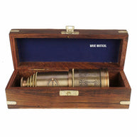 MARITIME BRASS ANTIQUE VINTAGE 20' VICTORIAN MARINE TELESCOPE SPYGLASS GIFT - WoodenTwist