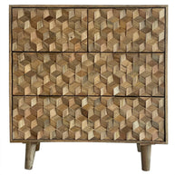 4-Drawer Bedside Cabinet