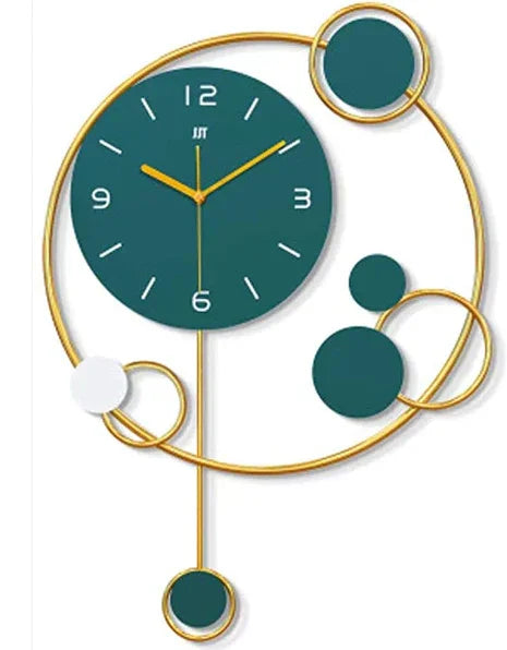 golden circular accents