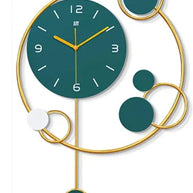 golden circular accents