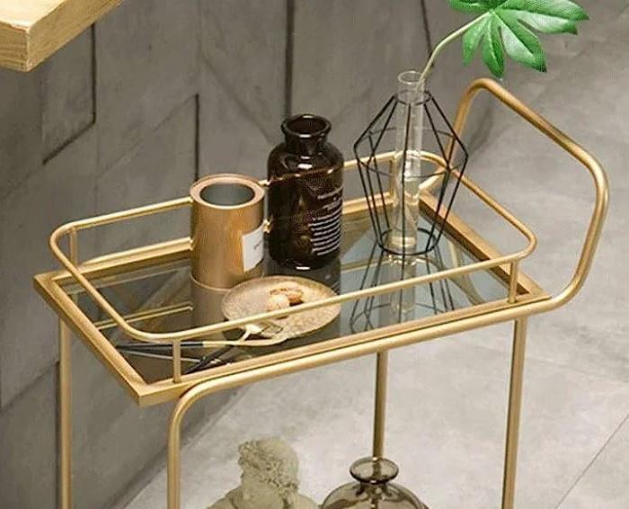 Two tiers for serving and display
