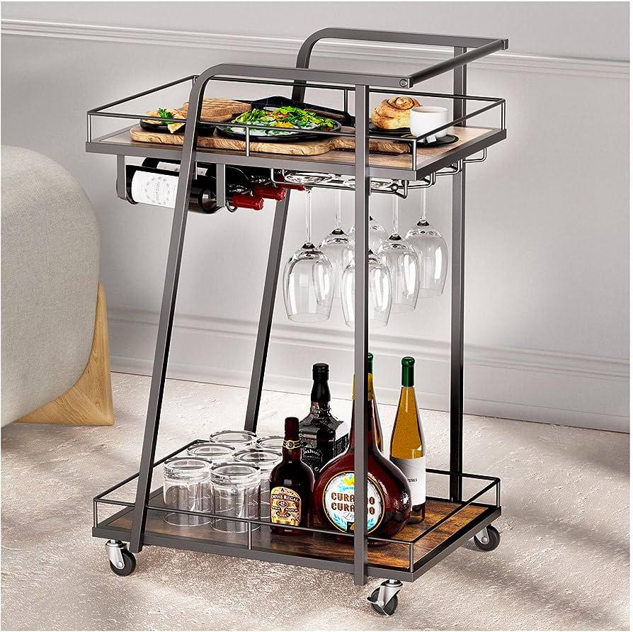 Two Tier Storage and Display Trolley