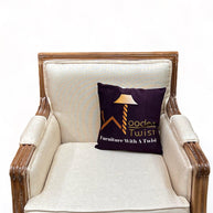 Wooden Twist Lodge Handmade Teak Wood Armchair ( Brown ) - WoodenTwist