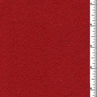 Soft Boucle Fabric In Red Color - WoodenTwist