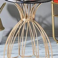 Elegant Golden Finish Detail
